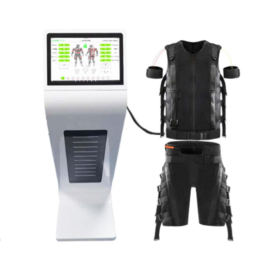 Costum EMS Body Suit, Creare Masa Musculara Fitness Microcurenti Electrostimulare Profesional Slabire Rapida Anticelulitic, ProBODY C