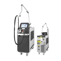 Aparat Laser Long Pulsed Nd Yag Laser 1064nm, Laser Alexandrite 755nm Inderartare Par, Rejuvenare Faciala, Leziuni Vasculare, Anti Acnee, Eliminarea Pigmentarii, GentleLaser Pro