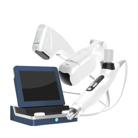 Aparat 3in1 9D Rejuvenare Faciala HIFU si Ultrasonic RF si PLUTONIX, 9D Facial High Intensity Focused Ultrasound,Skin Rejuvenation, Remodelare si Indepartare riduri Ochi, Cearcane, Slabire rapidaProfesional Salon RejuvSLIM