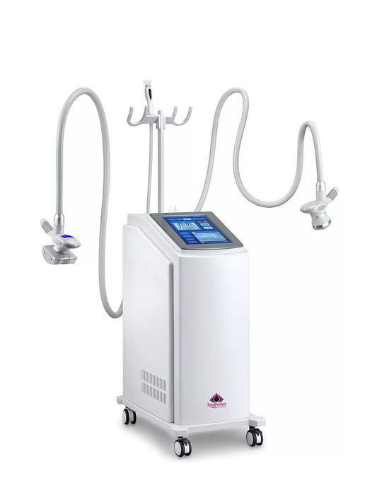 Aparat EndermoMasaj Remodelare Corporala si contur cu presiune negativa, Role mobile cu Vacuum si RF, Drenaj Limfatic si Slabire EndermPro V6