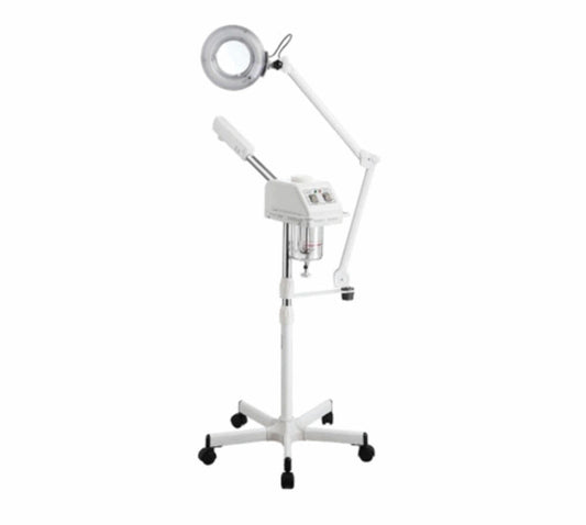 Vapozor Ozon si Lupa Marire Cosmetica, Aparat 2in1 Tratamente Faciale, Deschidere Pori, Dallis