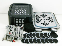 Aparat EMS Electrostimulare Musculara Slabit, Centura EMS, Indepartarea grasimii, Masaj, Tonifierea pielii, Ingrijirea/Tonifierea Sanilor, 20 Pads 7003