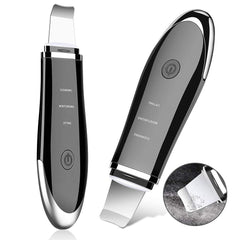 Aparat Cosmetic Skin Scrubber, Peeling Exfoliator Facial, Multi-Functional Face Lifting Beauty Machine, Black, TotulPerfect