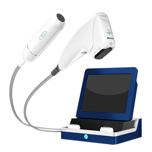 Aparat Lifting 2in1 HIFU V-max Fata, Rejuvenare Ten si Indepartare riduri,Lifting, Tonifiere Rapida, Indepartare Cearcane, Ultrasunete focusate Profesional Salon Vmax-HIFU