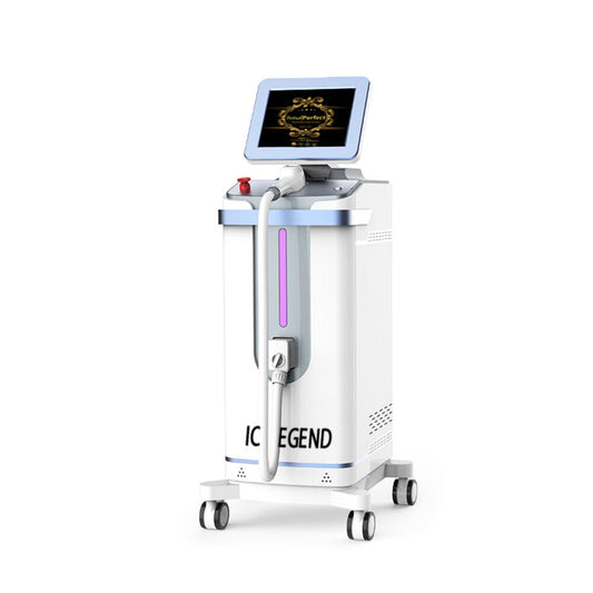 Aparat Epilare Definitiva Laser Dioda 4Lungimi 940, 755, 808, 1064nm Profesional 1200W Dioda Laser, 100mil Impulsuri ICELegend1200