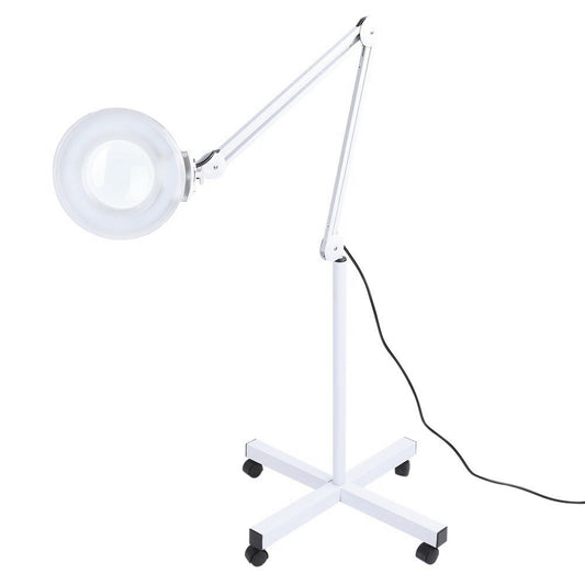 Lampa LED de Cosmetica Portabila cu Lupa Neon Lumina Led Alba