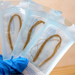 Fire de Colagen pentru îngrijirea Tenului, Lifting Peptide de colagen 20 Fire Silk Protein Golden