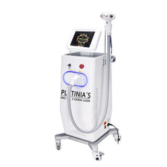 Aparat Epilare Definitiva TotulPerfect Profesional Platinia'S 808nm, 755nm, 1064nm Dioda Laser, 50mil Impulsuri, Epilare Laser Salon 1200W