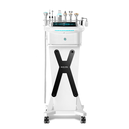 Aparat Combina Faciala 10in1 Jet Hidroxigen, Nutritie Ten, Curatare, Hidratantare, Lifting Saloane, Indepartarea Acneei, Ultrasonic, RF