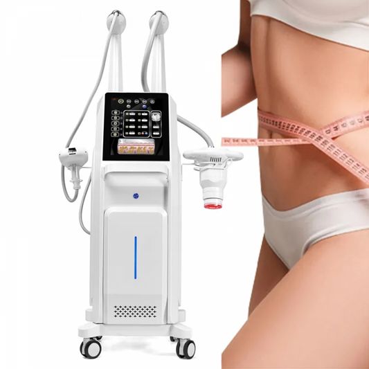 Aparat Remodelare Corporala, 4in1 Sonda RF Rotativ cu presiune negativă, Aparat de slabit, Indepartare Celulita, Facial, Scadere in greutate  CellSlim
