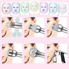 Aparat 12in1 Facial Ultrasunete, Skin scrubber, Oxy Spray Profesional, Lifting, Indepartare Riduri, Linii fine, Radiofrecventa Helley Hidrodermabraziune facială, Peeling cu jet de oxigen+RF+ultrasunete, Terapie cu oxigen