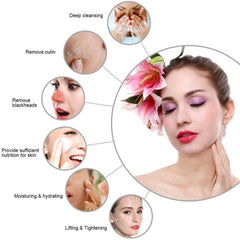 Aparat 4in1 Mezoterapie, Ciocan Rece, Oxygen Jet Peeling, RF Curatare, Hidratantare, Lifting Saloane, Indepartarea Acneei, Ultrasunete, RF S585