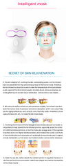 Masca faciala PDT in 7 culori, Aparat Threapy cu Lumina LED,  Intinerirea pielii, Anti-Aging, Acnee, Elimina Ridurile