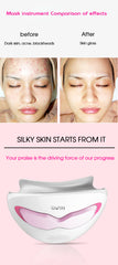Masca faciala PDT in 7 culori, Aparat Threapy cu Lumina LED,  Intinerirea pielii, Anti-Aging, Acnee, Elimina Ridurile