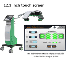 Aparat 10D Lipolaser 532nm, Rotating Green Laser Lights, Rotire 360Grade 10 DIODE Laser Reducere celulita Body Conturing , Tonifiere Remodelare 10DLIPO Maxlipo Shape W