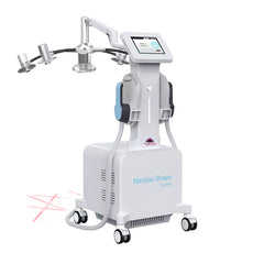 Aparat 2in1 Body Conturing Lipolaser 650nm Rotire 360 si HiEMT Stimulare Musculara Electromagnetica, Reducere celulita, Tonifiere Remodelare 6DLIPO Maxlipo Shape W