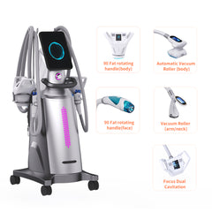 Aparat Enermomasaj Role RF, 3D Flex Reducere Celulitei 5in1 Remodelare corporala completa, Cavitatie Duala 80K, Rotativ RF CELLUSCULPT-S