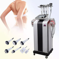 Aparat Cosmetic 5in1 40Khz Cavitatie in vid, Lipolaser Liposuctie Virtuala, Multipolar RF Slabire in greutate, Indepartare celulita, Slabire Rapida, Radiofrecventa Profesional Dotare Salon, 62B TotulPerfect