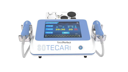 Aparat Fizioterapie si Lifting RF TotulPerfect Profesional 448KHz, Radio Frecventa Faciala si Remodelare Corporala, Slabire si Tonifiere Profesionala, Ameliorarea durerii, Reabilitarea leziunilor sportive 350W SOTecar