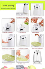 Aparat Prearare Masti Faciale Naturale din Fructe Proaspete, Aparat Automat Facial Tratament Fructe Naturale Vegetale Colagen