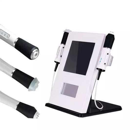 Aparat CO2 OXIGENARE Lifting Profesional Radio Frecventa si Ultrasunete 3 Manipuli, Lifting facial, Oxigen RF AntiRid GeneQ+