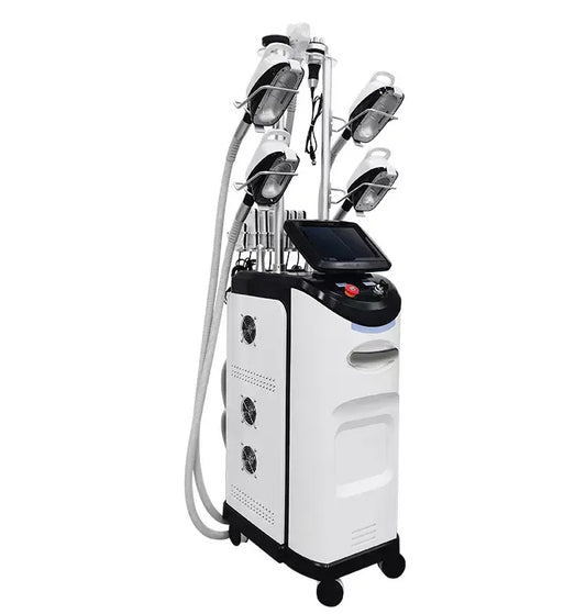 Aparat Criolipoliza 360 Profesional CryoTerapie, Lipolaser Profesional Indepartare Celulita, Aparat de Slabit Criolipoliza, Pierdere in Greutate, Anti Celulita, Detox Body Spa Cold, All in One