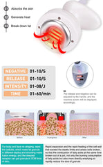 Aparat Conturing Radiofrecventa Monopolara RET cu Vacuum Smart, Reducere celulita, Tonifiere Remodelare CELLPRO+