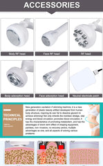 Aparat Conturing Radiofrecventa Monopolara RET cu Vacuum Smart, Reducere celulita, Tonifiere Remodelare CELLPRO+