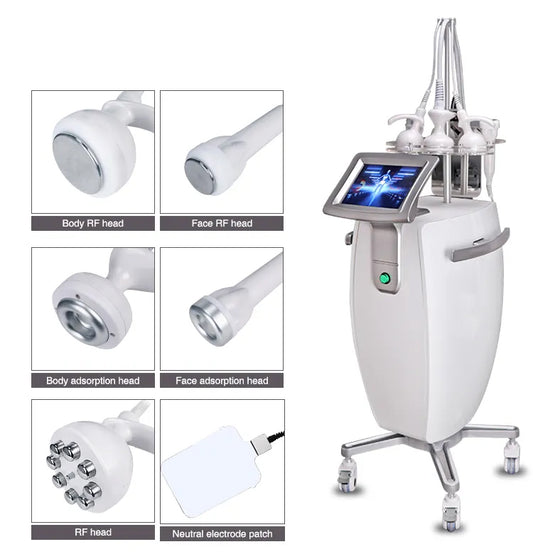 Aparat Conturing Radiofrecventa Monopolara RET cu Vacuum Smart, Reducere celulita, Tonifiere Remodelare CELLPRO+