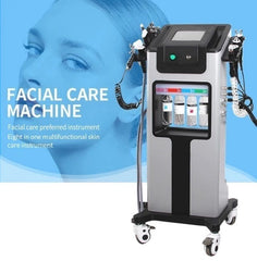Aparat AQUAFACIAL 10in1 Facial Ultrasunete, Skin scrubber, Oxy Spray Profesional, Lifting, Indepartare Riduri, Linii fine, Radiofrecventa Helley10