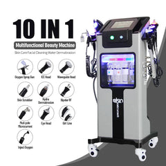 Aparat AQUAFACIAL 10in1 Facial Ultrasunete, Skin scrubber, Oxy Spray Profesional, Lifting, Indepartare Riduri, Linii fine, Radiofrecventa Helley10
