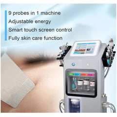 Aparat AQUAFacial 12in1 Oxigen Revive Hidroxigen RF Cooling Indepartare Puncte Negre, Hydra si Diamond Dermoabraziune, Curatare, Hidratare, Lifting Saloane, Indepartarea Acneei, Oxy Spray RF