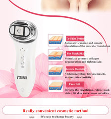 Aparat Ultrasunete Mini HIFU Lifting Facial, Indepartarea Ridurilor, Intinerirea pielii - Energie cu ultrasunete concentrata la intensitate ridicata