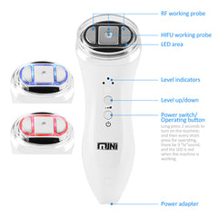 Aparat Ultrasunete Mini HIFU Lifting Facial, Indepartarea Ridurilor, Intinerirea pielii - Energie cu ultrasunete concentrata la intensitate ridicata