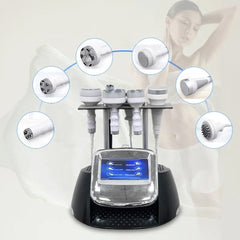 Aparat de Slabit Multifunctional 6in1 5D RF, 80k Cavitation, Body Slimming Machine, Liposuction, RF + Vacuum + BIO + Heat + Cavitation+Vibration, Scadere in Greutate, Reducere Celulita