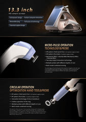 Aparat de Lifting Facial, Desktop 7d Hifu 4Mhz, Dispozitiv Antirid, Lifting facial Ultrasunete, Indepartarea Ridurilor