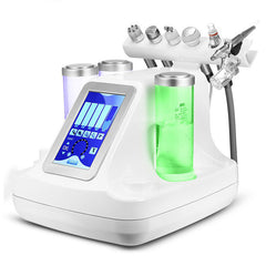 Aparat FacialPRO 6in1 Jet Hidroxigen Micro Bule Indepartare Puncte Negre, Dermoabraziune, Curatare, Hidratantare, Lifting Saloane, Indepartarea Acneei, Ultrasunete, RF Totulperfect