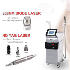 Aparat Epilare Definitiva Laser Dioda 3Lungimi 755, 808, 1064nm Profesional 1200W Dioda Laser, 50mil Impulsuri + PICOSecond Laser