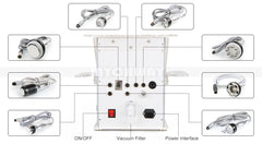 Aparat 9in1 Lipolaser, Vacuum, Cavitatie, Multipolar RF, Ten si Ochi, Slabire Rapida Anticelulitic, Radiofrecventa Lifting SB-76D1MAXSB