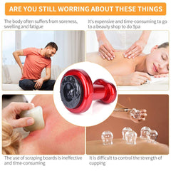 Aparat 3in1 Masaj Body Cupping, Tonifiere, Scraping Massager/Gua Sha, Indepartare celulita, Slabire, Mira-S
