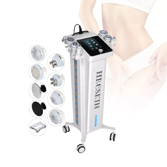 Aparat pentru reducerea celulitei, Masaj Facial, Cavitație 1.40K, 3 dimensiuni de sonde RF cu vid, Tripolar+ Sonda RF Quadrupole, Vacuum Cellulite Reduction, Fizioterapie, Vacuum RF