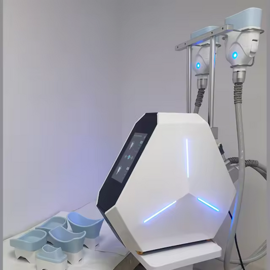 Aparat Profesional Criolipoliza-Mașină de slăbit Clatuu Alpha 7 cu manere Zsculpt 4D Criolipolisis, liposucție prin înghețare a grăsimilor, Cryolipolysis 360 și subțiere