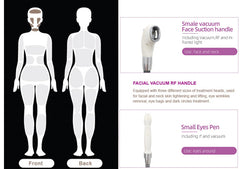 Aparat Anticelulitic Vela9 Cavitation Vaccum Rf si Presiune Negativa, Body Slimming Machine 9in1, Contouring and Shaping,  Pierderea în Greutate, Intinerirea Pielii