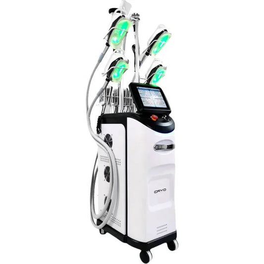 Aparat Criolipoliza 360 Profesional CryoTerapie, Lipolaser Profesional Indepartare Celulita, Aparat de Slabit Criolipoliza, Pierdere in Greutate, Anti Celulita, Detox Body Spa Cold, All in One