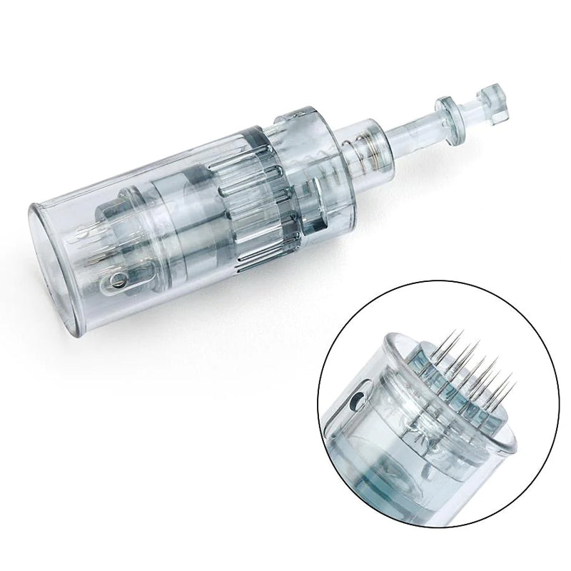 Cartus Microace Pini Model Baioneta Injectie Microneedeling Dr.Pen, Indepartarea ridurilor, injector cu ace cu inalta precizie
