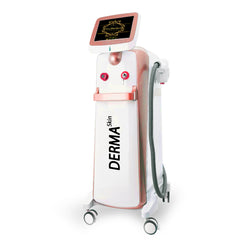 Aparat Epilare Definitiva Laser Dioda 3Lungimi 755NM, 808NM, 1064NM Profesional 1200W Dioda Laser, 50mil Impulsuri DERMASkin Rose Gold
