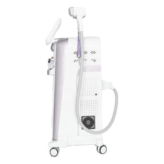 Aparat Epilare Definitiva Laser Dioda 3Lungimi 755NM, 808NM, 1064NM Profesional 1200W Dioda Laser, 50mil Impulsuri DERMASkin Silver