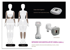 Aparat Remodelare Corporala LCD 3in1 40Khz Vacuum Sextupolar RF, Tonifiere, Slabire in greutate, Indepartare celulita, Slabire Rapida, Radiofrecventa Profesional Salon V-Shape EliseE