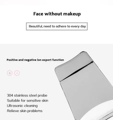 Aparat Cosmetic Skin Scrubber, Peeling Exfoliator Facial Multi-Functional Face Lifting Beauty Machine, White, Perfect