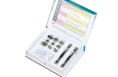Aparat de dermoabraziune 6in 1, cu diamante cu mezoterapie, fara ac, Echipament de frumusete multifunctional, Scruber, Terapia cu fotoni, Lifting facial BIO, Ciocan rece și  fierbinte